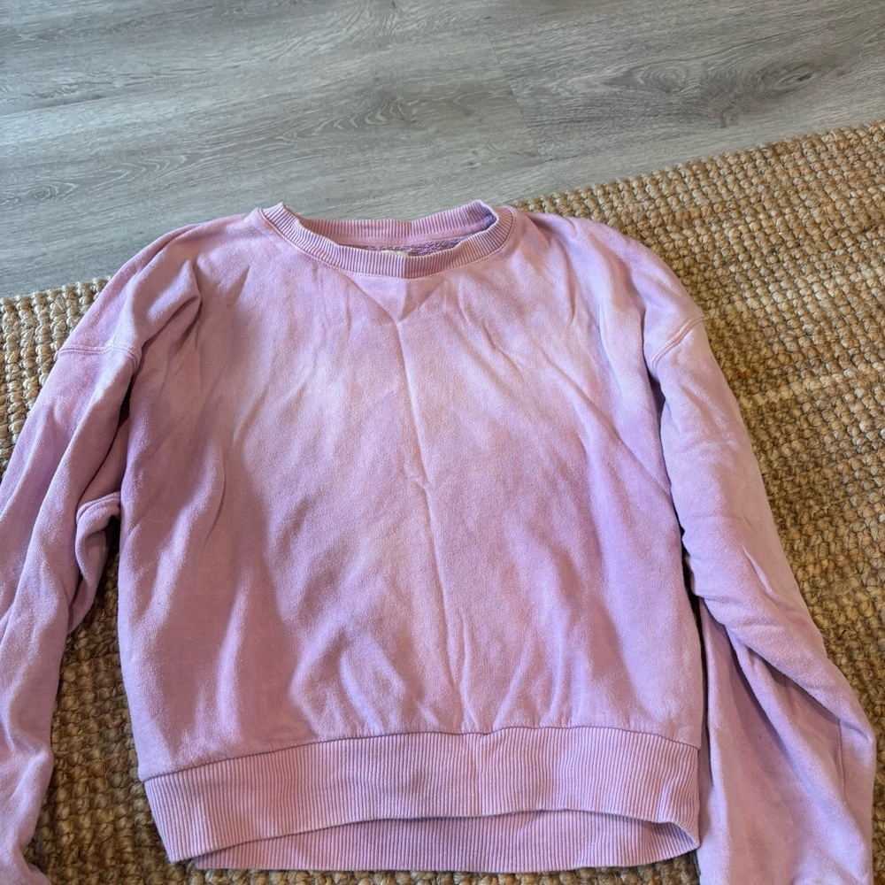 American Eagle Outfitters Pink Crewneck